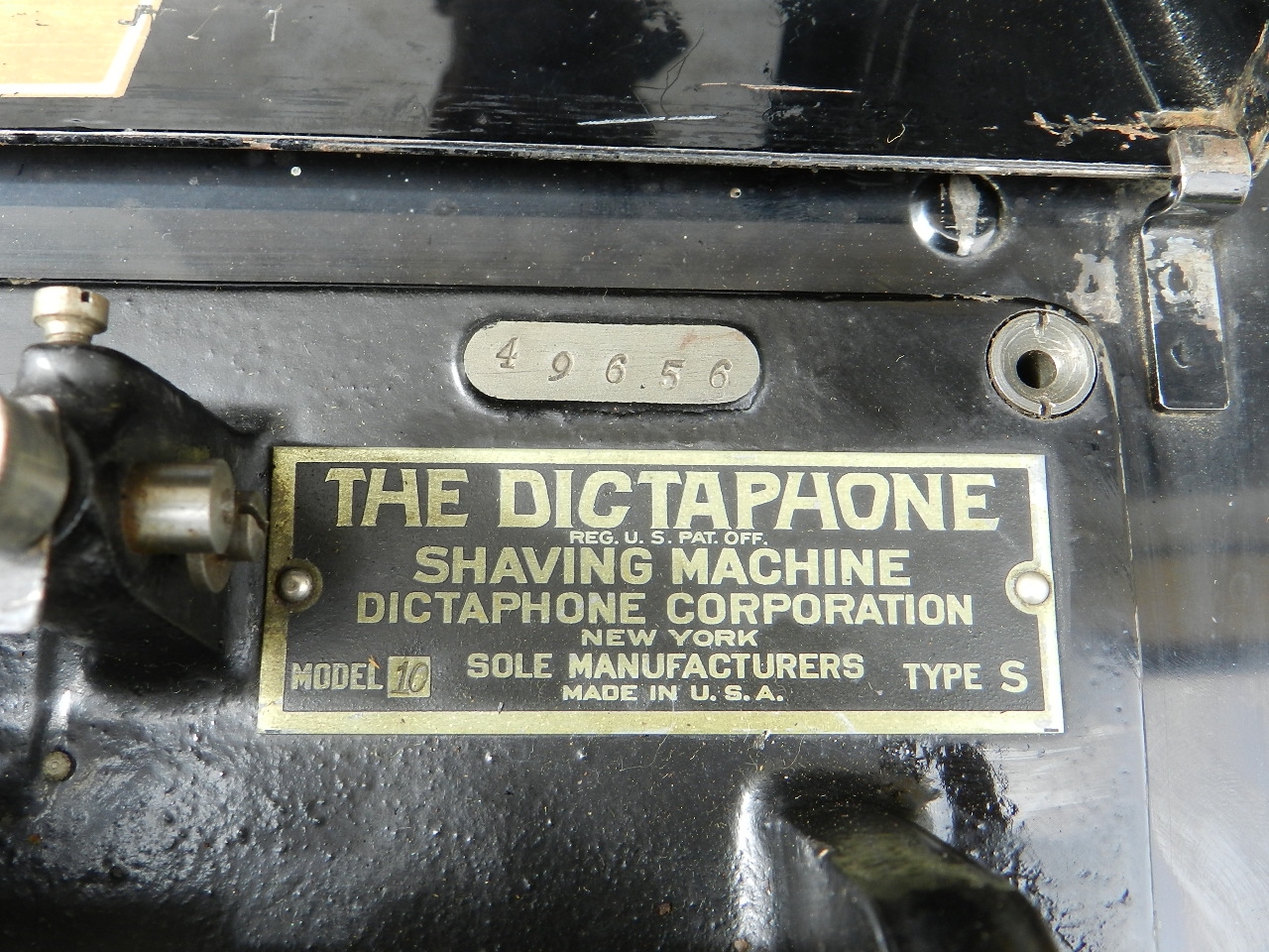 Imagen THE DICTAPHONE Mod.10 TIPO S  AÑO 1929 34071